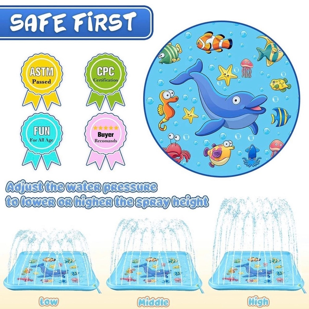 Splash Mat Watermat - Picture 5 of 7